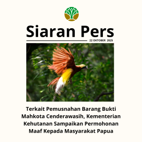 terkait-pemusnahan-barang-bukti-mahkota-cenderawasih,-kementerian-kehutanan-sampaikan-permohonan-maaf-kepada-masyarakat-papua